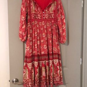 RESERVED DO NOT BUY Spell and The Gypsy Cherry Poinciana dress